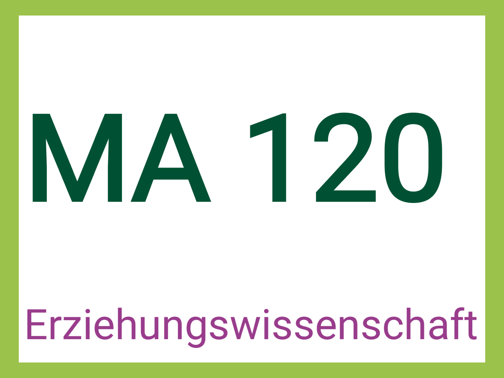 MA 120 Logo