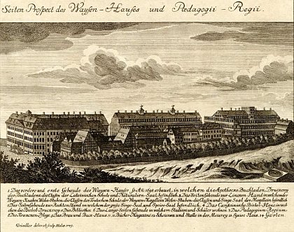 Franckesche Stiftungen in Halle, 1749