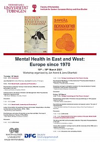 Poster Workshop "Mental Health in East and West: Europe since 1970"